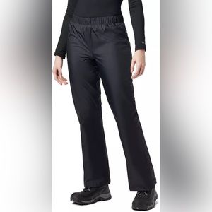 Columbia women’s storm surge rain pants large